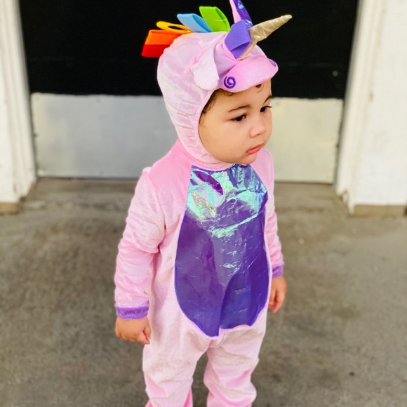 2 pc unicorn costume - 12-18m - used once - Picture 2 of 3
